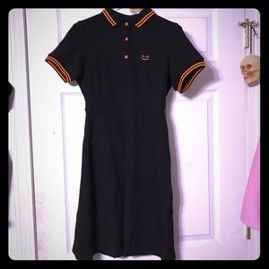 Gothic Sourpuss pumpkin dress